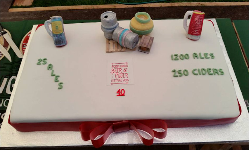 40th Anniversary Cake